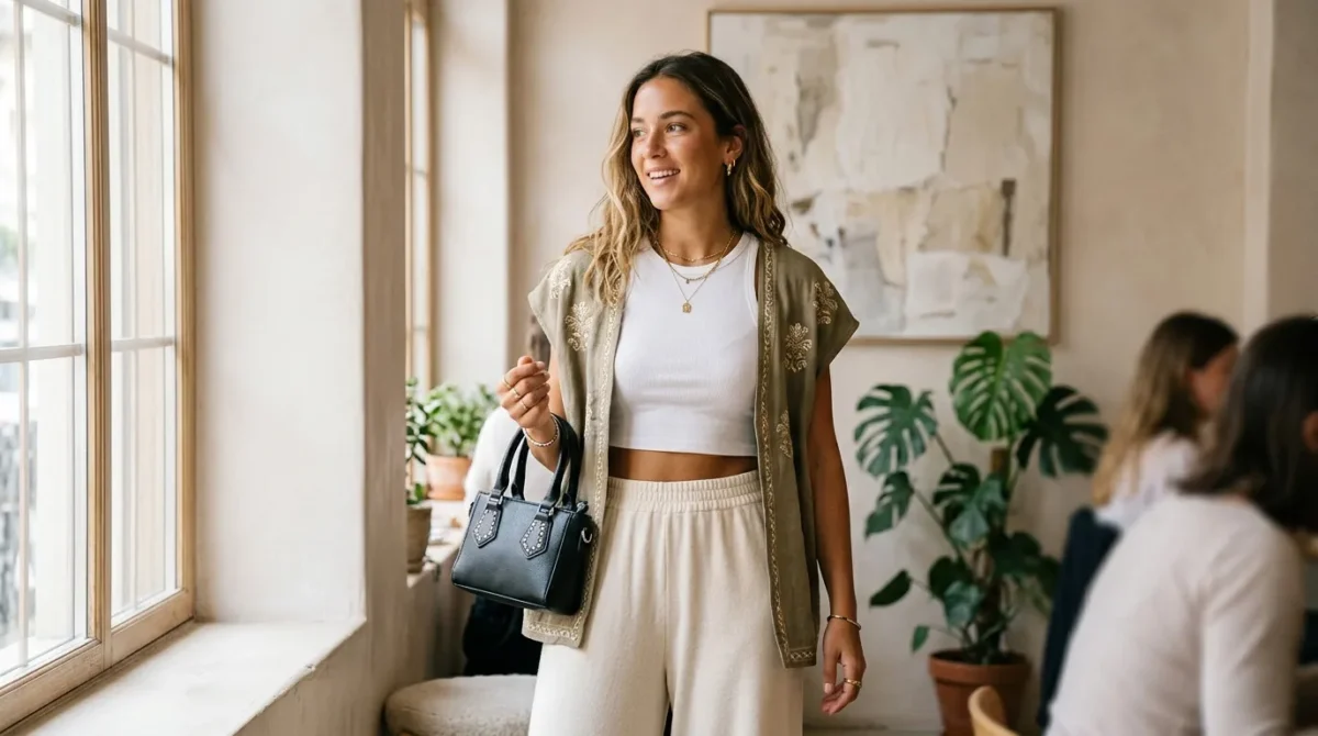 Idées look jean large femme été : 10 styles tendance