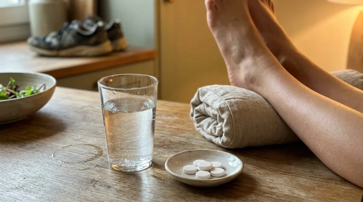 Jambes lourdes : 5 hacks circulation sans médicaments